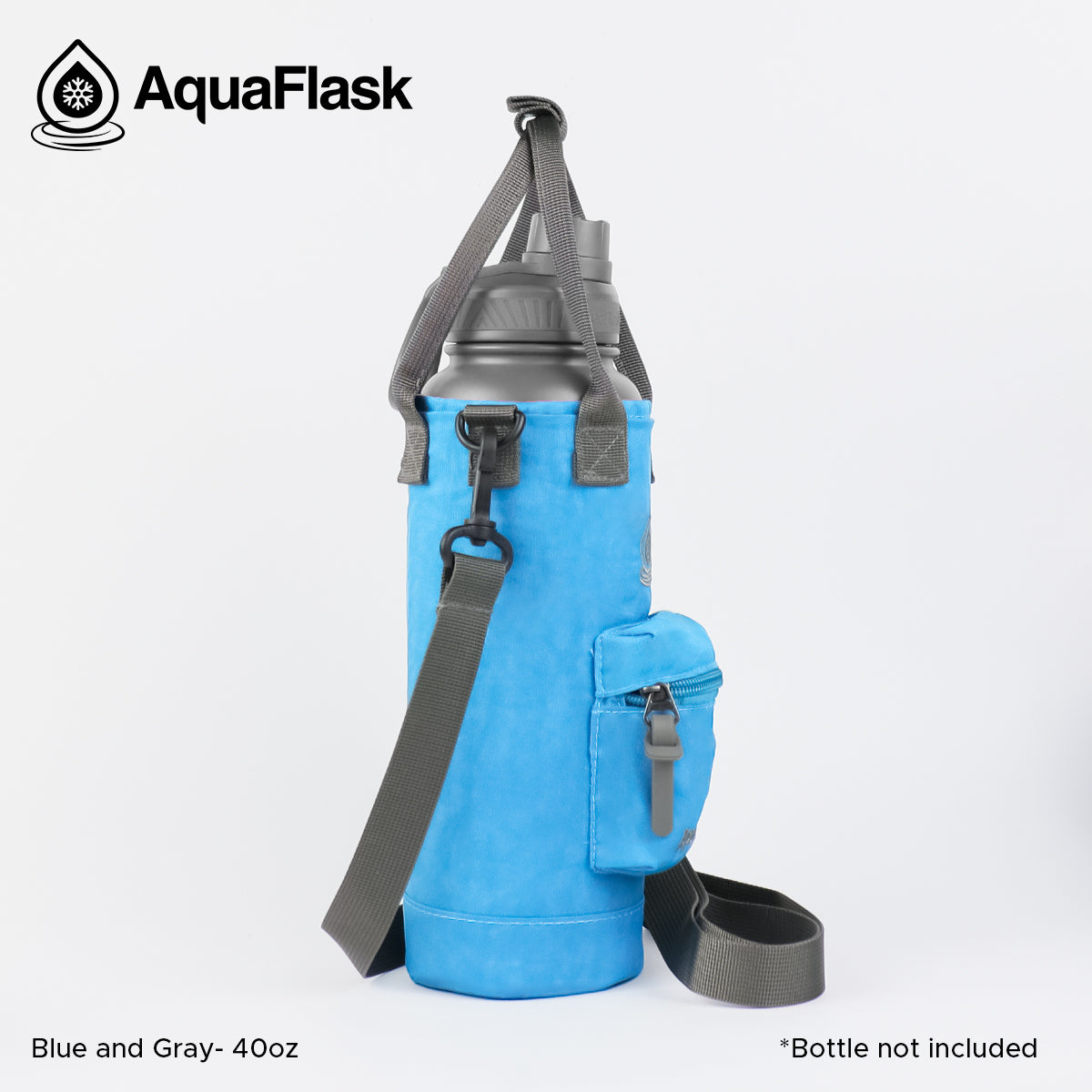 AQUAFLASK BOLSA DE TRANSPORTE / CARRY BAG BOSTON 40oz BLUE/GRAY