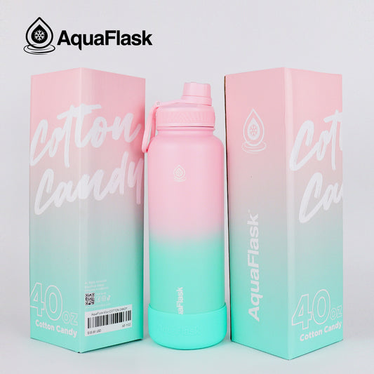 AQUAFLASK 40oz DREAM COLLECTION - COTTON CANDY