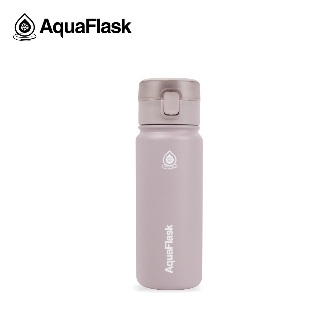 AQUAFLASK 18oz EARTH SIP BOTTLE - DUSTY ROSE