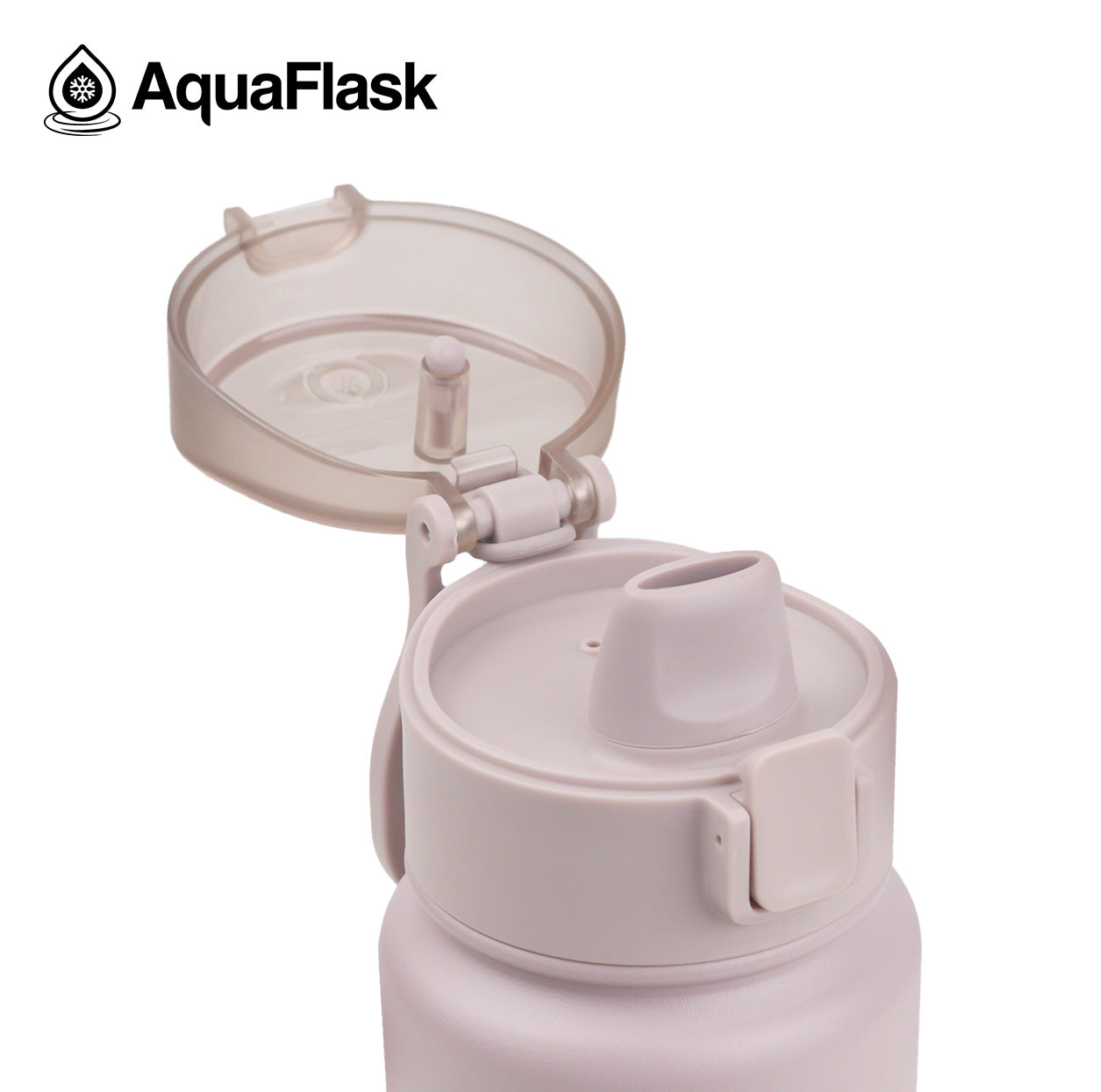 AQUAFLASK 18oz EARTH SIP BOTTLE - DUSTY ROSE