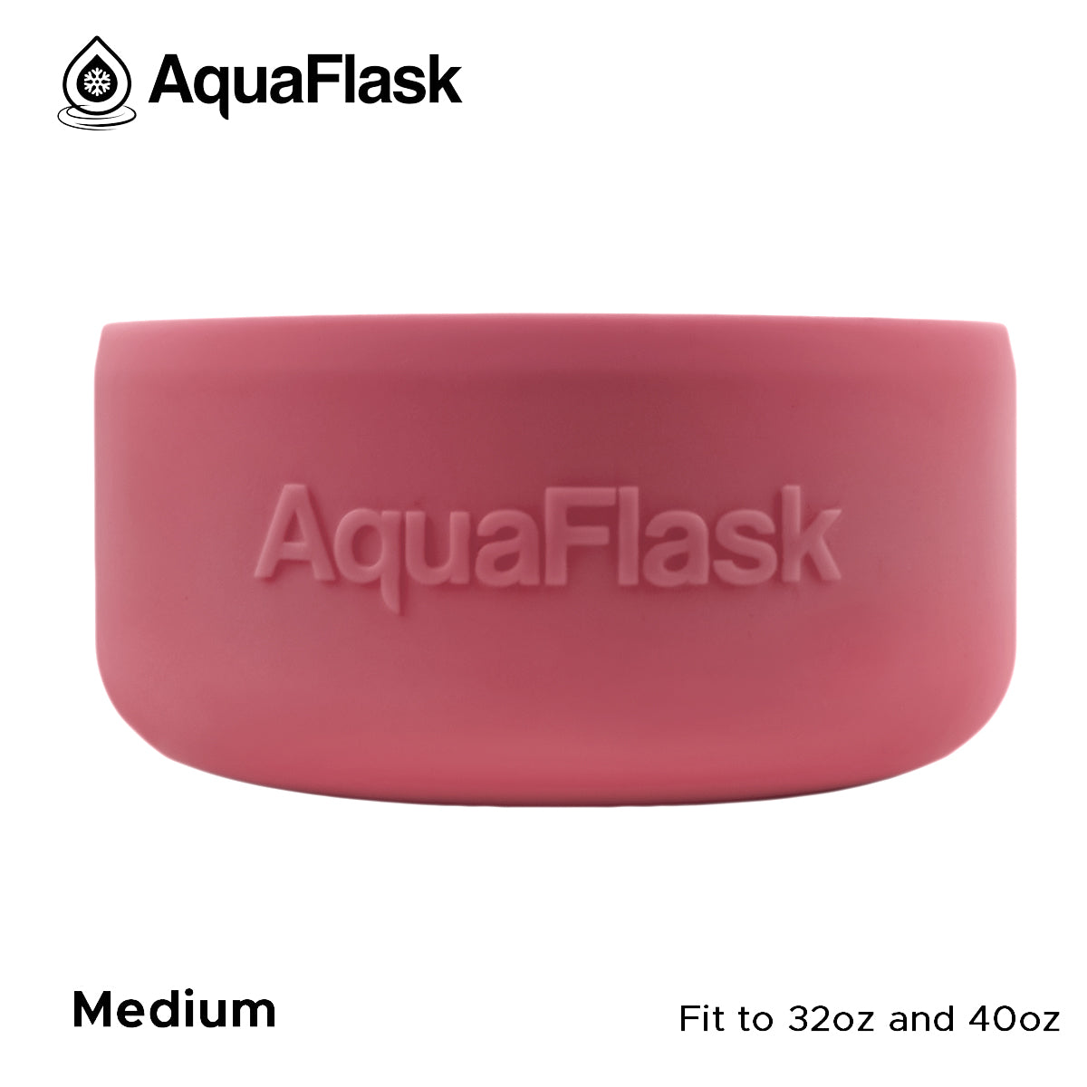 AQUAFLASK BASE PROTECTORA DE SILICONA MEDIANA - FLAMINGO