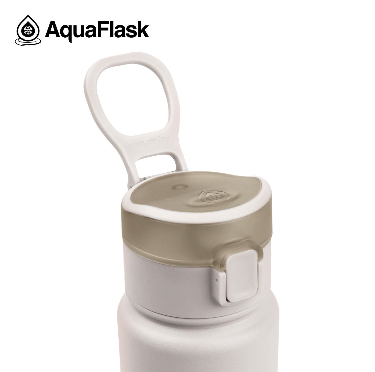 AQUAFLASK 24oz EARTH SIP BOTTLE - FOSSIL GRAY