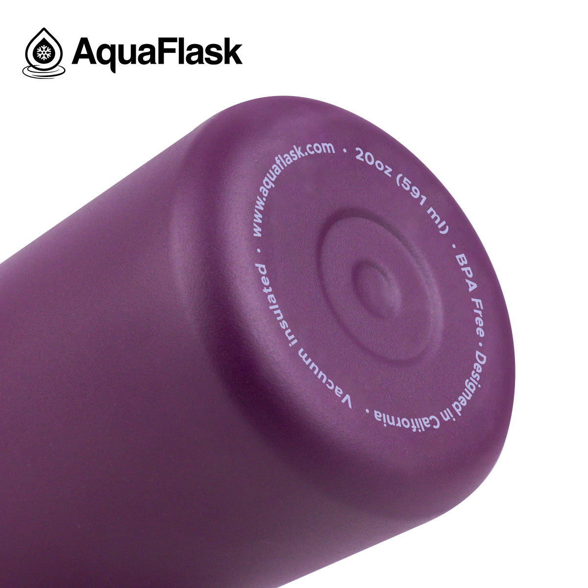 AQUAFLASK 20oz TUMBLER COLLECTION - GRAPE SODA