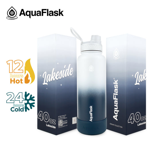 AQUAFLASK 40oz DREAM COLLECTION IV - LAKE SIDE