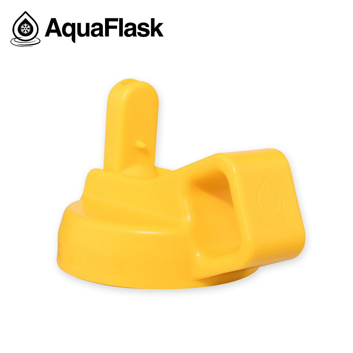 AQUAFLASK STRAW LID CUBE HANDLE - LEMON SLUSH