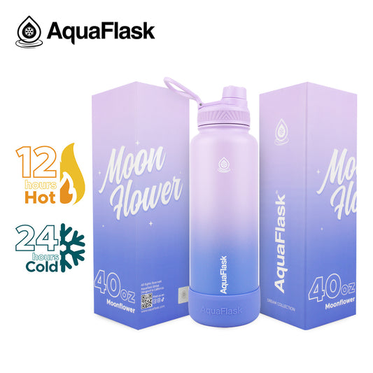 AQUAFLASK 40oz DREAM COLLECTION IV - MOON FLOWER