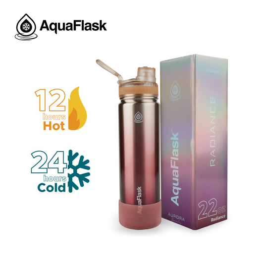 AQUAFLASK 22oz AURORA BOREALIS COLLECTION - RADIANCE