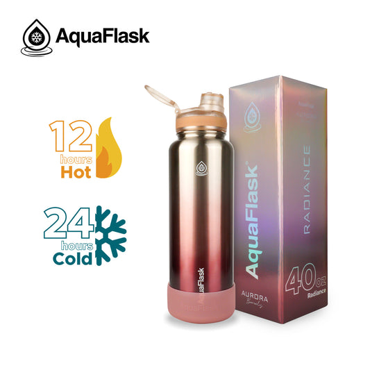 AQUAFLASK 40oz AURORA BOREALIS COLLECTION - RADIANCE