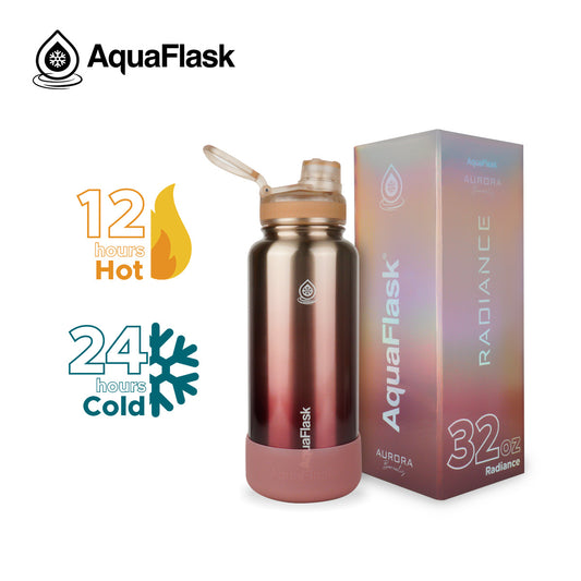 AQUAFLASK 32oz AURORA BOREALIS COLLECTION - RADIANCE