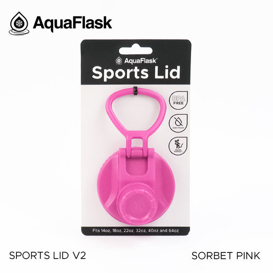 AQUAFLASK SPORTS LID - SORBET PINK