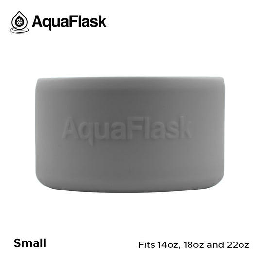 AQUAFLASK BASE PROTECTORA DE SILICONA PEQUEÑA - STONE GRAY