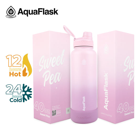 AQUAFLASK 40oz DREAM COLLECTION IV - SWEET PEA